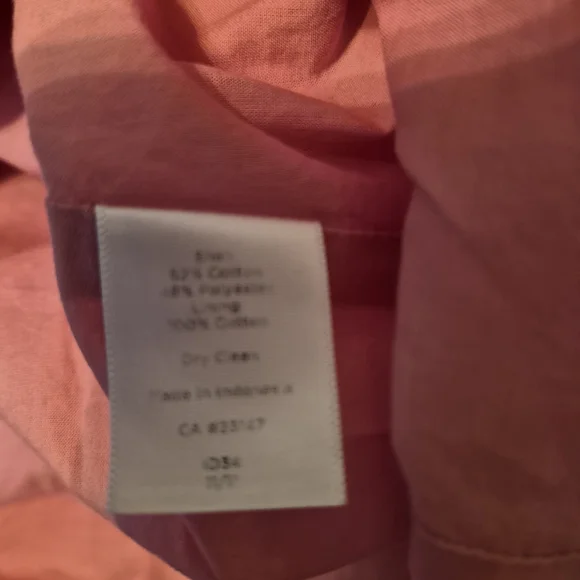 Talbots Pink A-Line Pleated Midi Skirt Size 14 - Picture 9 of 9